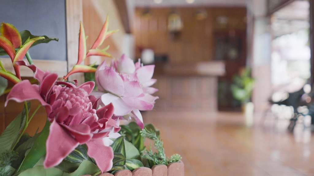 Korbua House Lobby Flowers