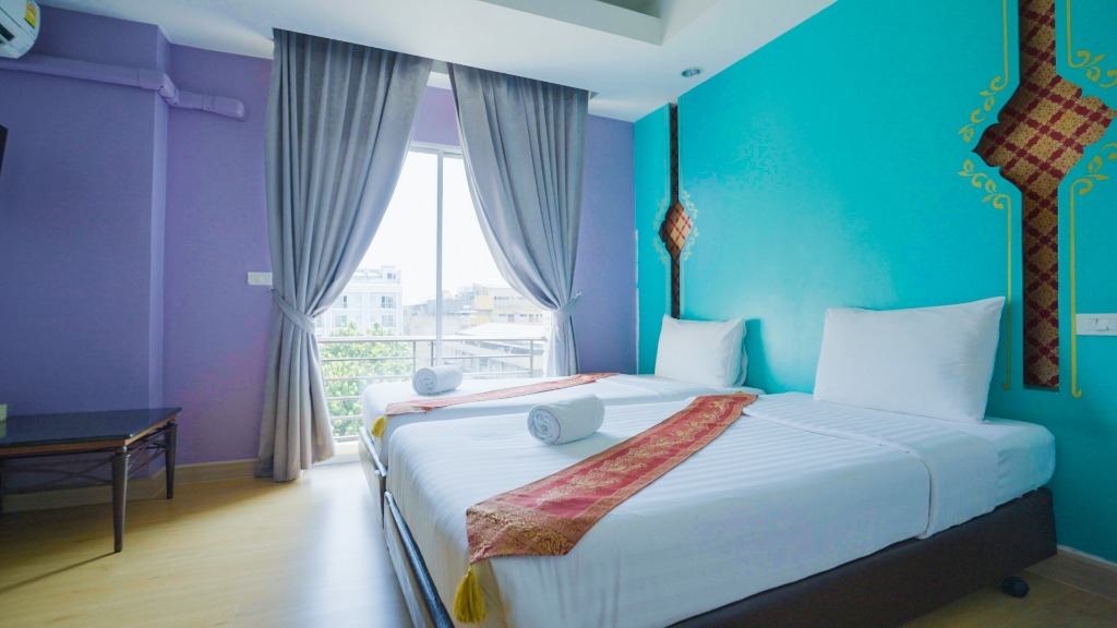 Korbua House Guest Twin Room